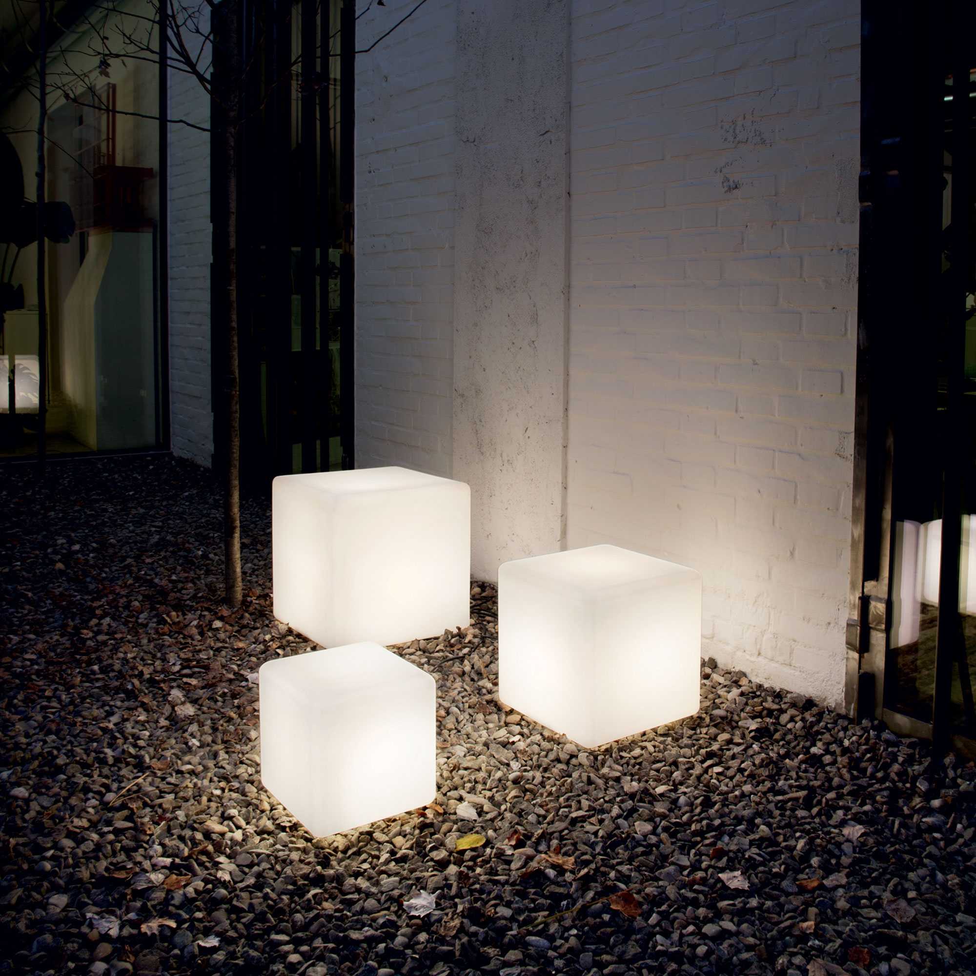 Luna Table Lamp - White Finish - Cusack Lighting