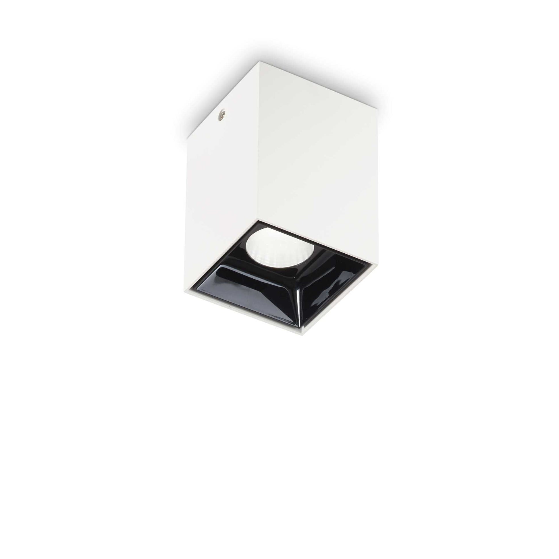 Nitro Flush Light - White Black Finish - Cusack Lighting