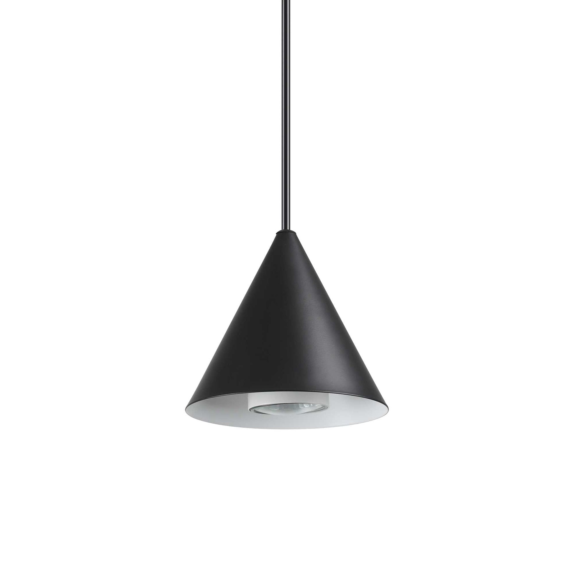 A-Line Medium/Large Pendants - White/Black Finish - Cusack Lighting