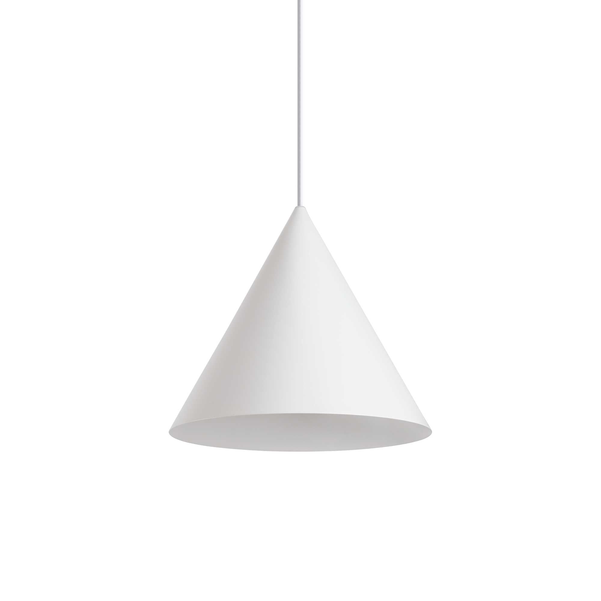 A-Line Medium/Large Pendants - White/Black Finish - Cusack Lighting