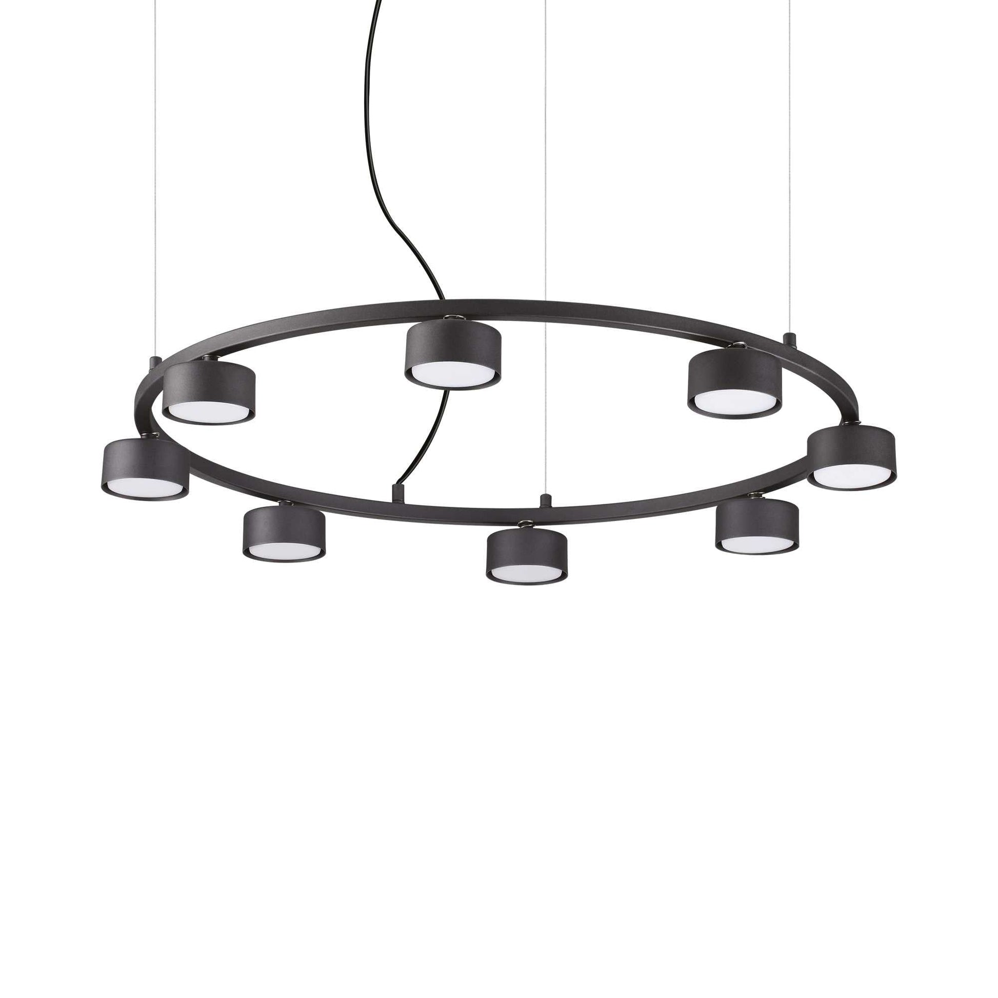 Minor LED Centre Ceiling Light - Black Finish - Cusack Lighting