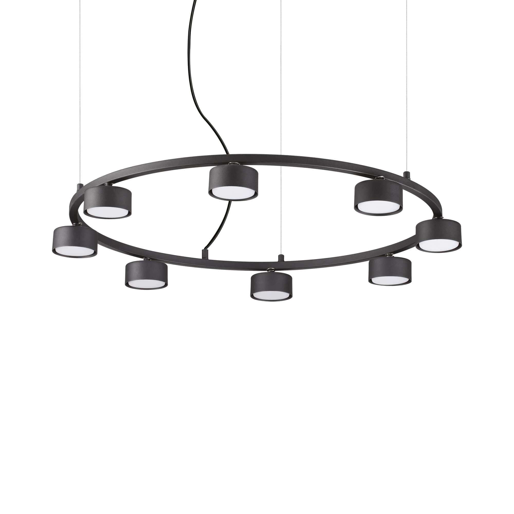 Minor LED Centre Ceiling Light - Black Finish - Cusack Lighting
