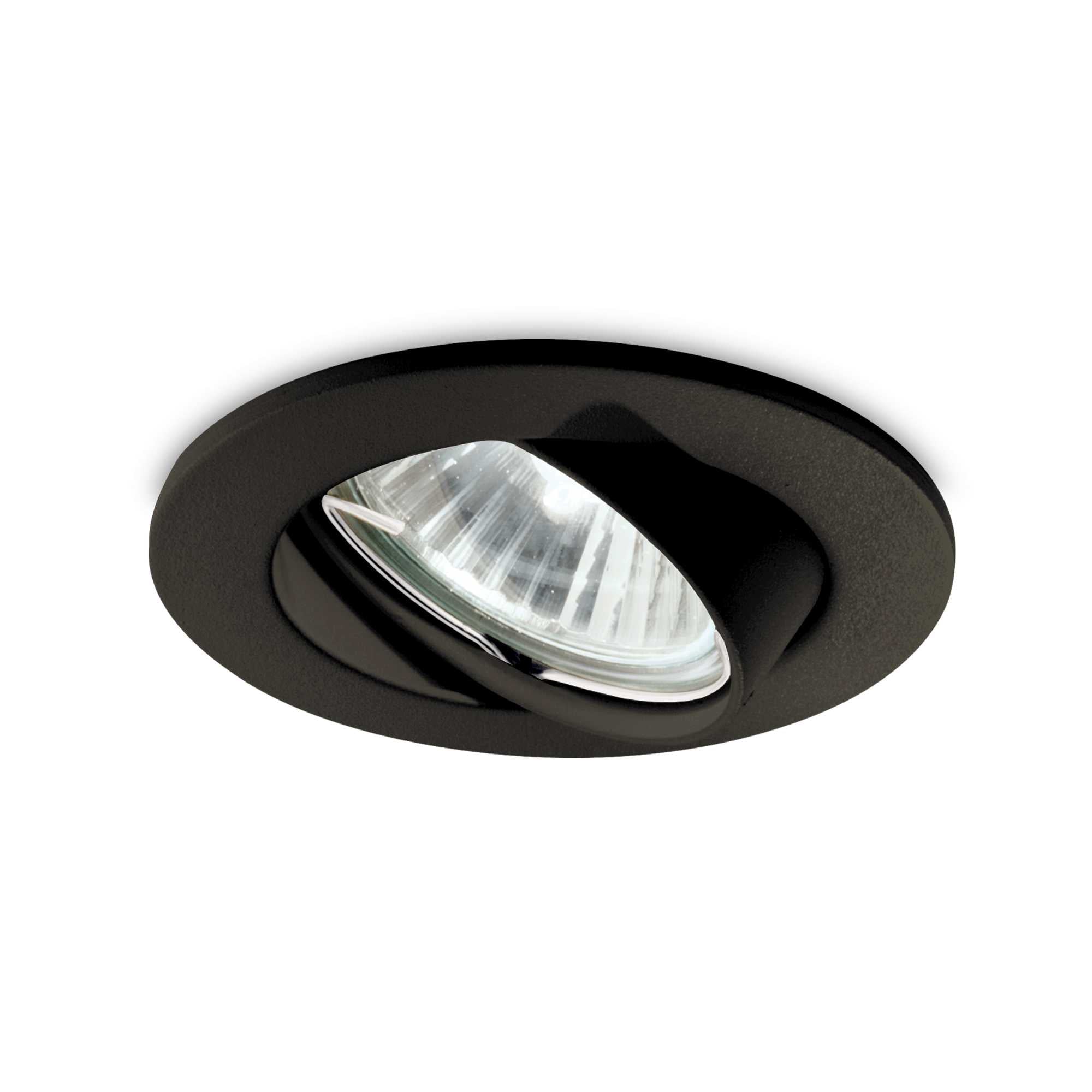 Swing Recessed Ceiling Light Fitting -White/Nickel/Black/Chrome/Burnish -Finish - Cusack Lighting