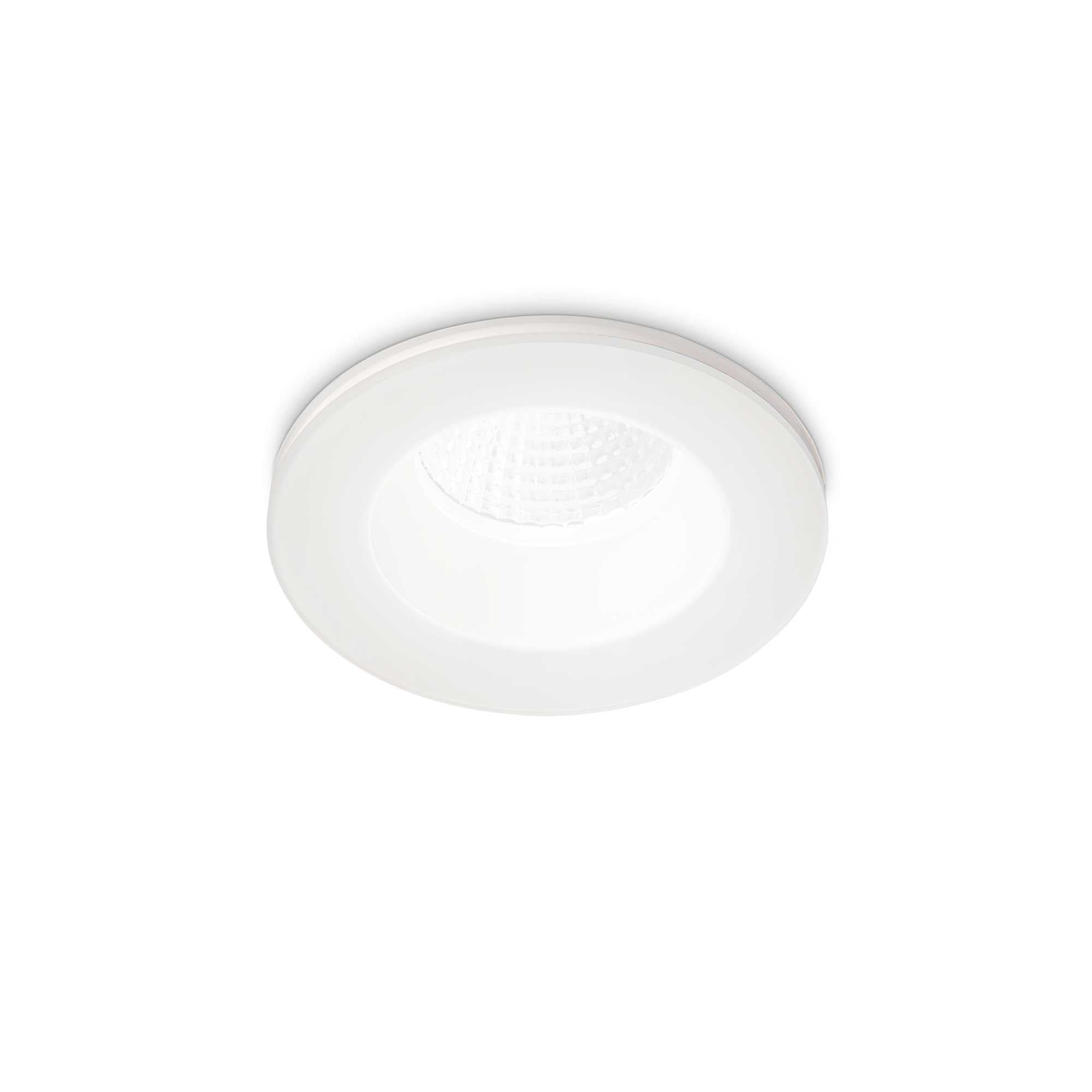 Room Recessed Ceiling Light - Black/White Finish - Cusack Lighting