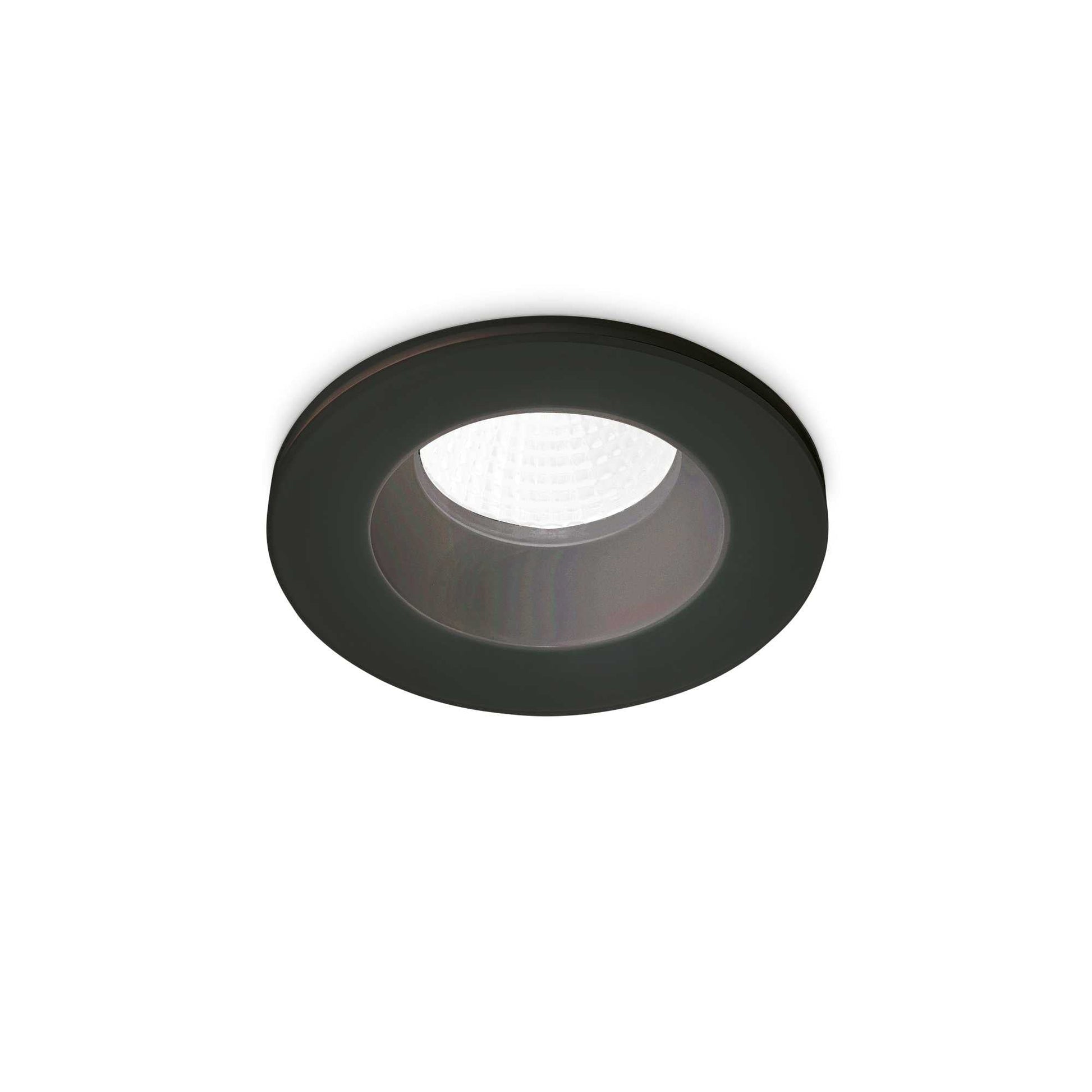 Room Recessed Ceiling Light - Black/White Finish - Cusack Lighting