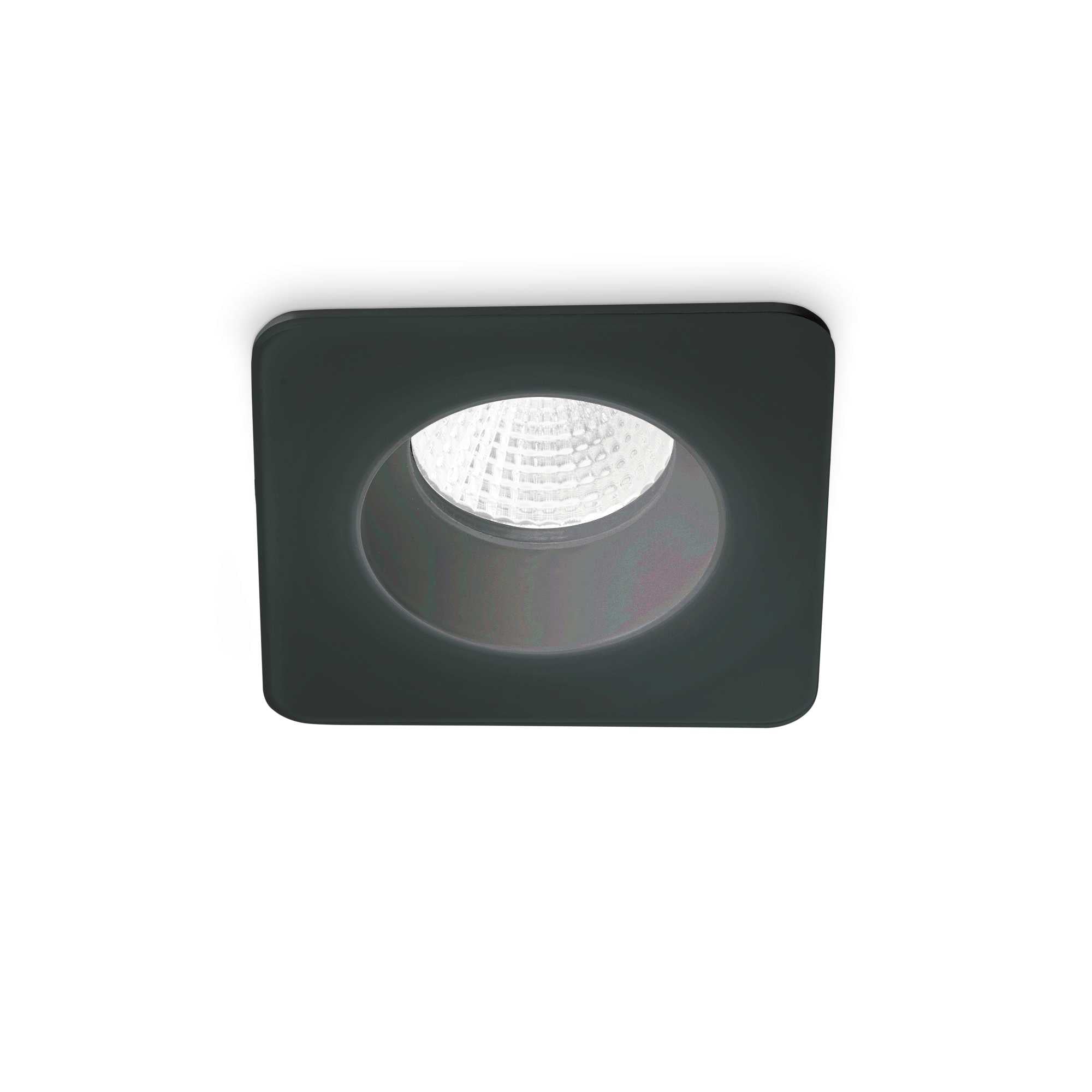 Room Recessed Ceiling Light - Black/White Finish - Cusack Lighting