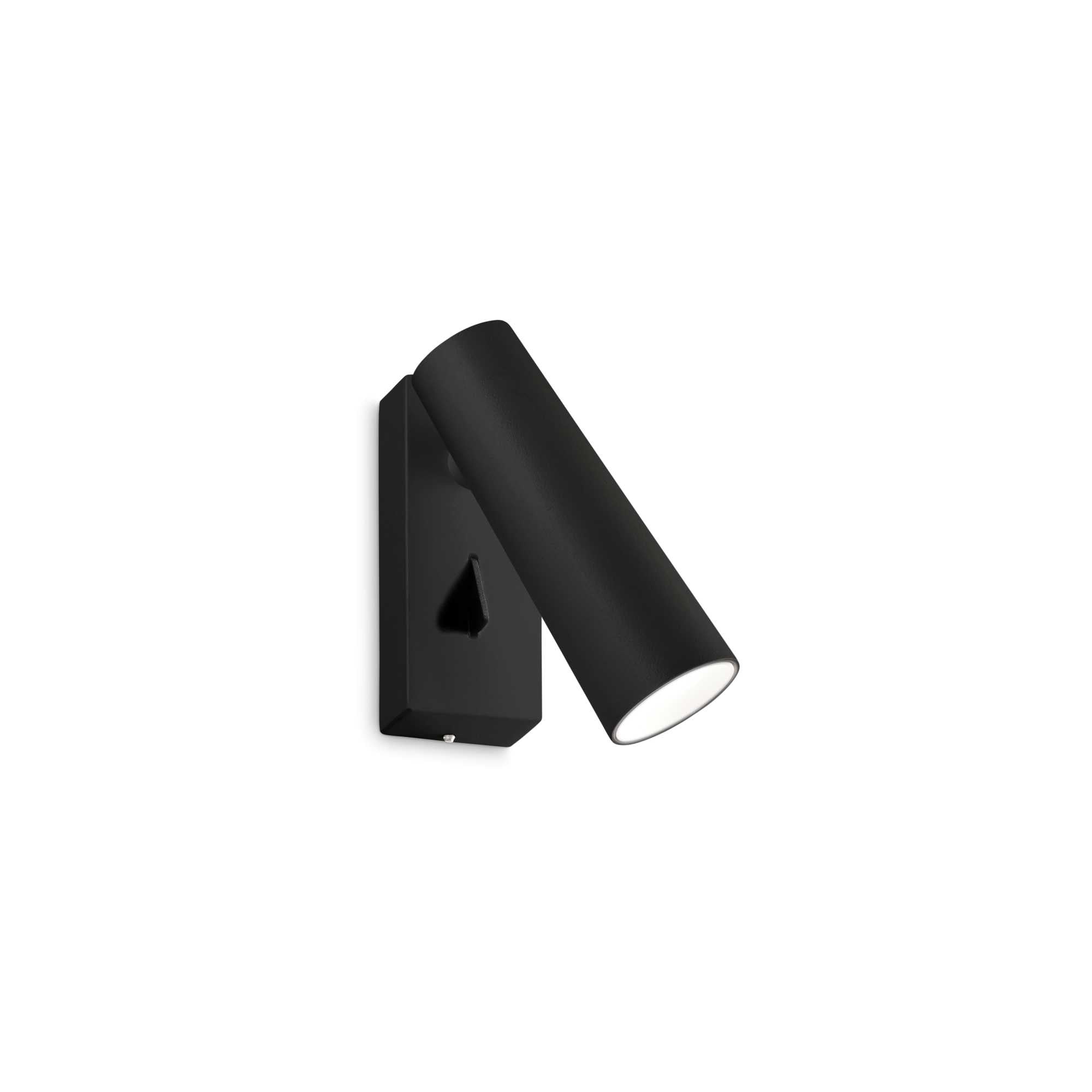 Pipe Wall Light Fitting - White/Black Finish - Cusack Lighting