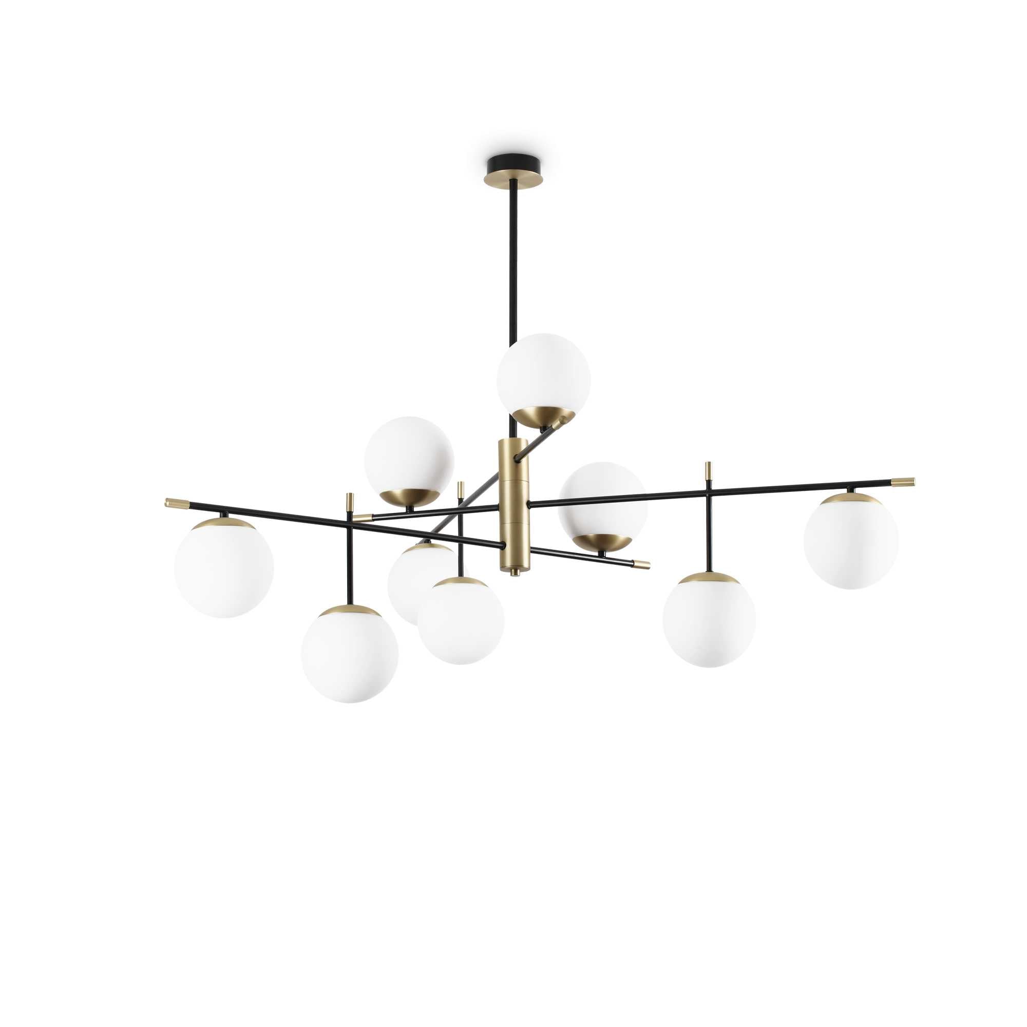 Gourmet Ceiling Light 6/9Lt - Black Finish - Cusack Lighting