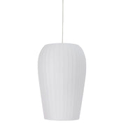 Axel Medium Hanging Shade Light - White Finish
