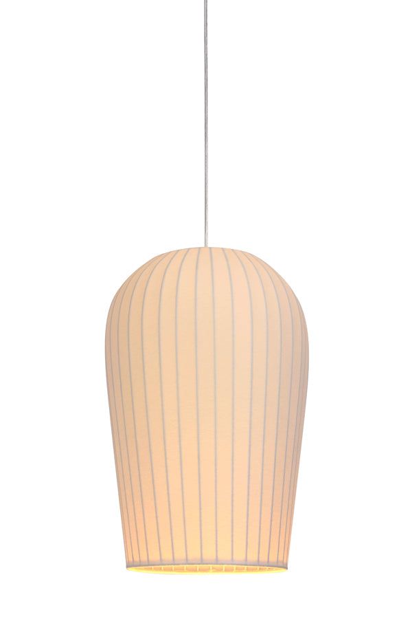 Axel Large Hanging Shade Light - White Finish