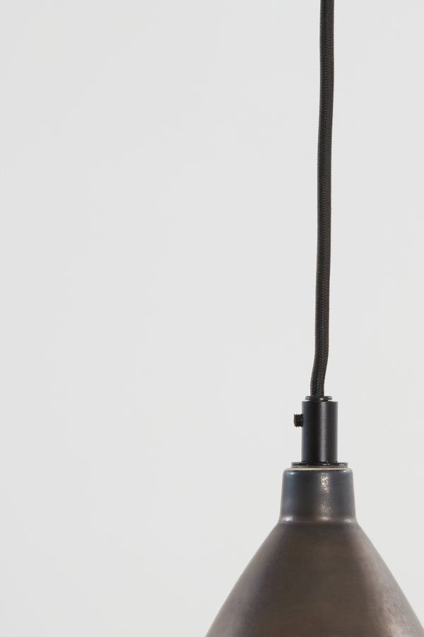 Desi Medium Hanging Lamp - Matt Bronze Finish