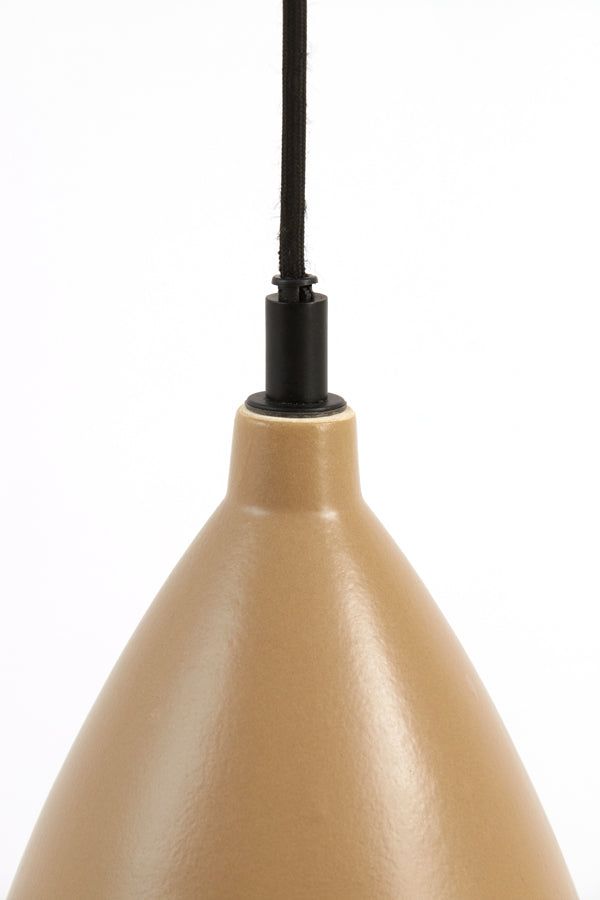 Desi Medium Hanging Lamp - Golden Sand Finish