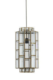 Sostrene Hanging Lamp - Antique Bronze & Glass Finish