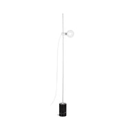 EVA Floor Lamp - White/Black Finish - Cusack Lighting