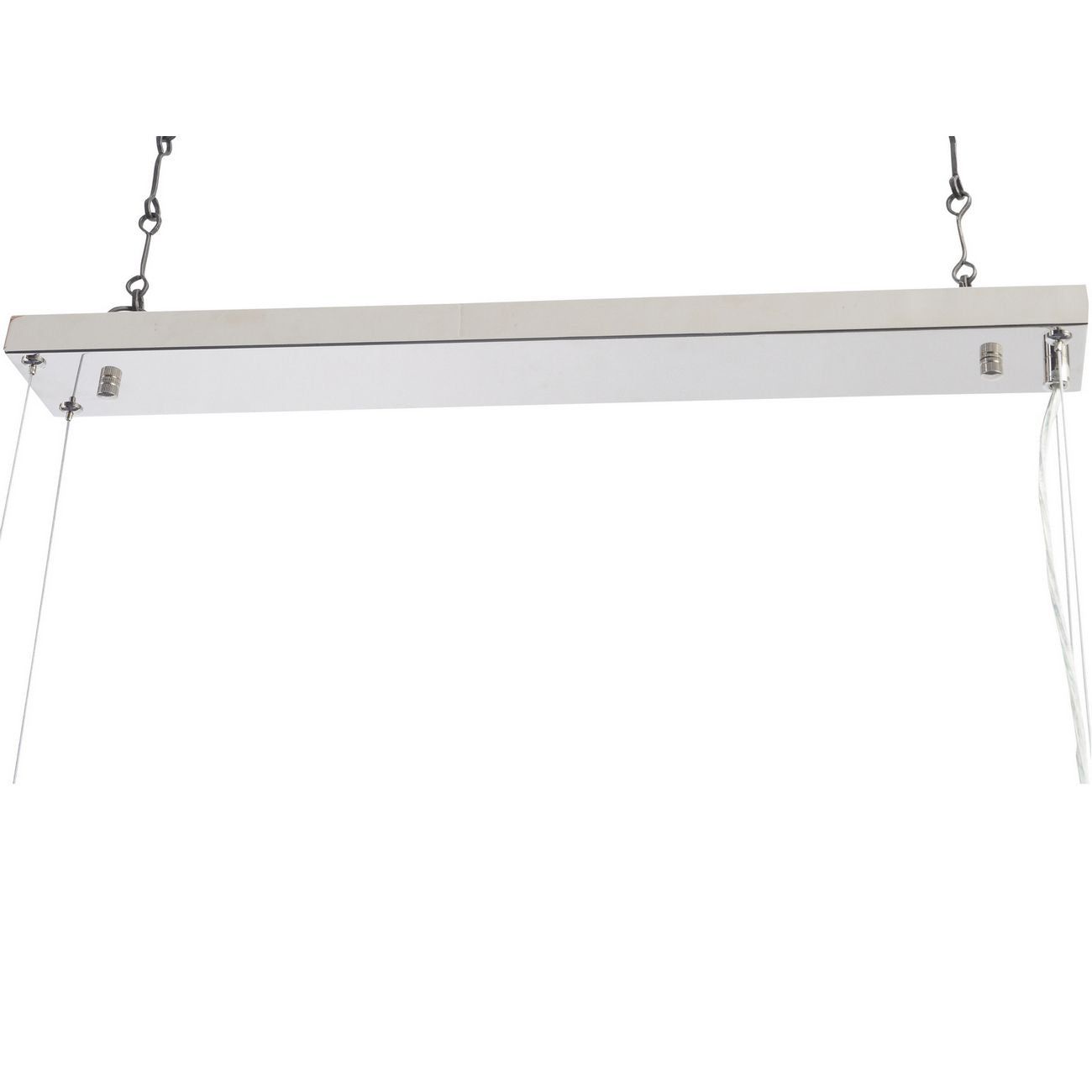 Venus Rectangular Kitchen Light - Nickel Finish