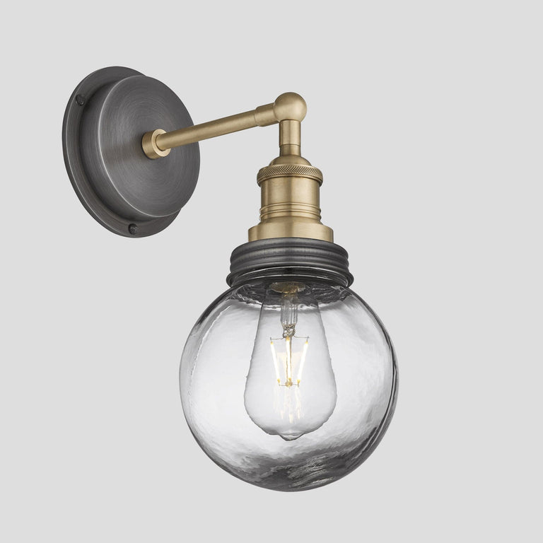 Brooklyn Outdoor & Bathroom Globe Wall Light - Brass