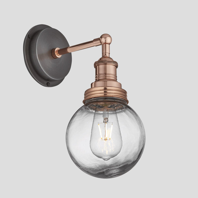 Brooklyn Outdoor & Bathroom Globe Wall Light - Copper