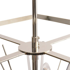 Silver Starburst Chandelier - Small