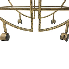 Saturn Hammered Drinks Trolley