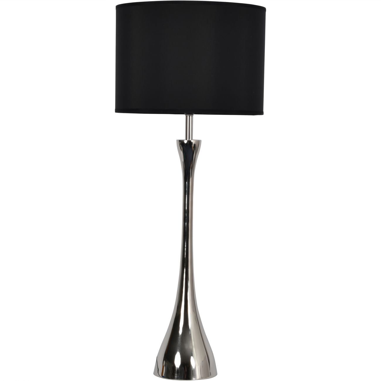 Iconic Lyra Table Lamp - Nickel Finish (Base Only)