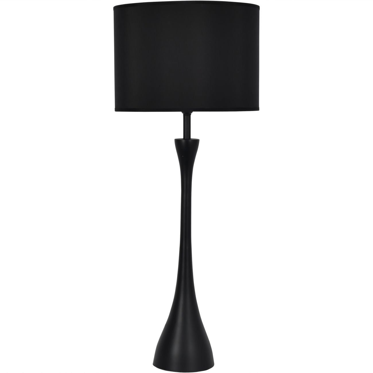 Iconic Lyra Table Lamp - Black Finish (Base Only)