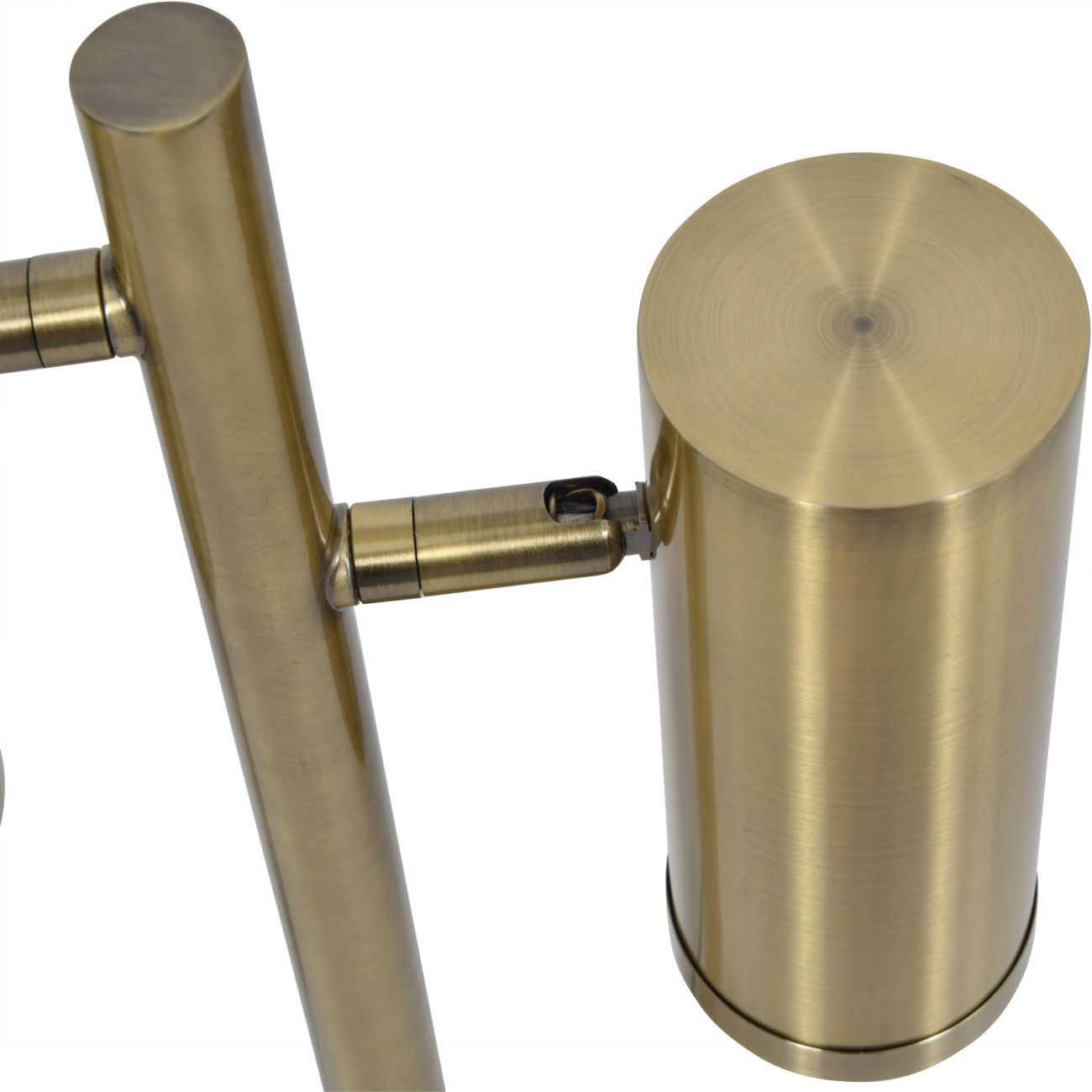 Stukeley Double Light Desk Lamp - Bronze Finish