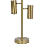 Stukeley Double Light Desk Lamp - Bronze Finish
