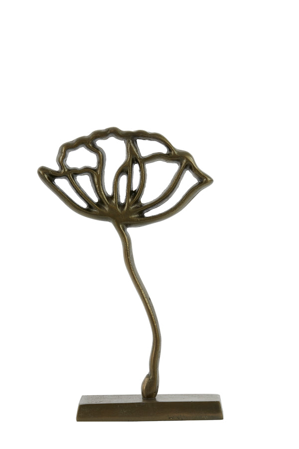 Papaveru Small Ornament - Antique Bronze Finish