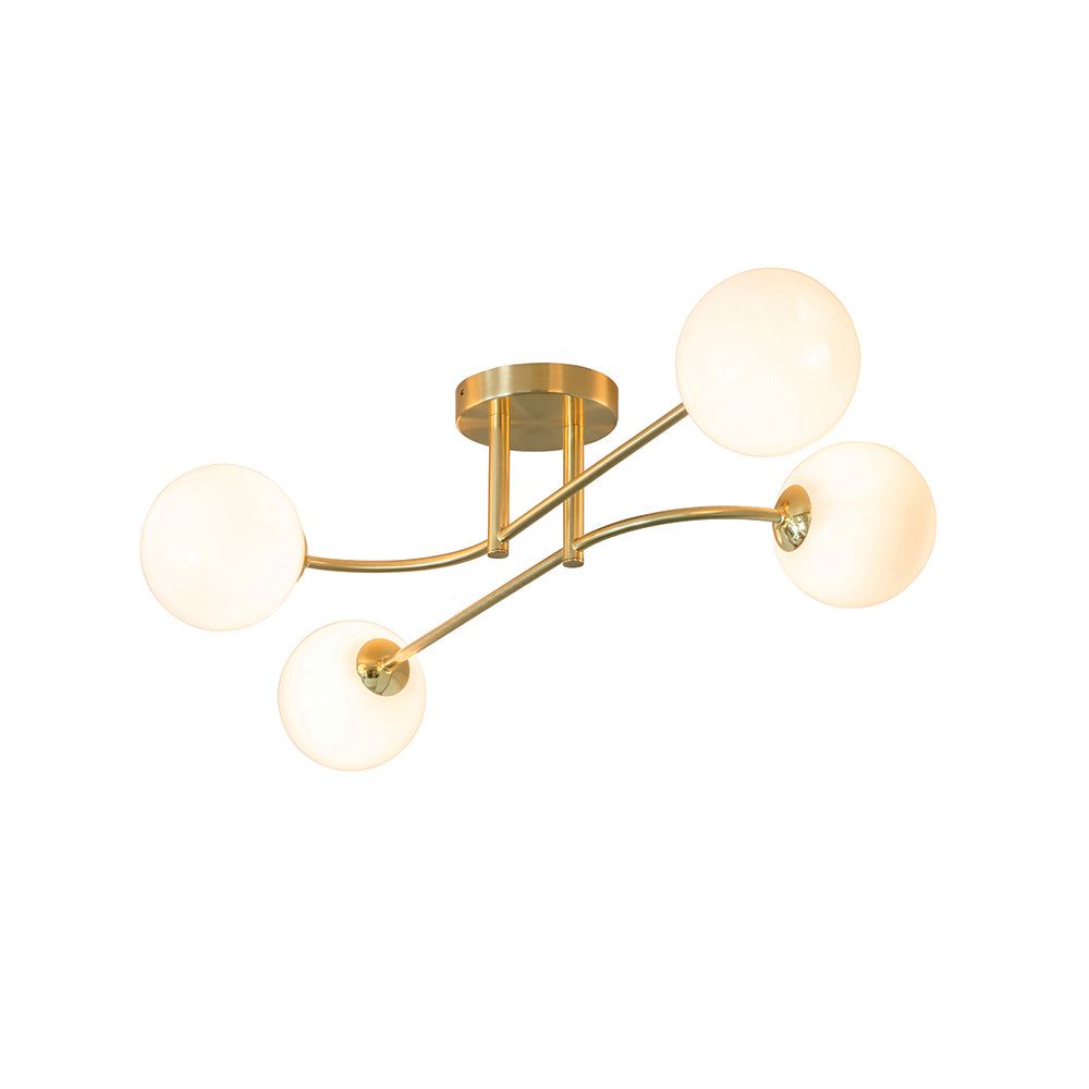 Bubble 4Lt Semi Flush Ceiling Light