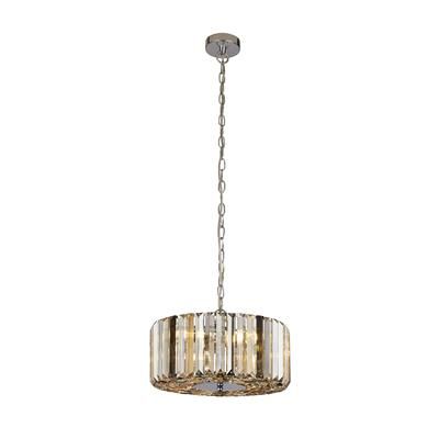 Chapeau 3/4/5 Lt Pendant/semi-Flush- Amber, Smoke & Clear Crystal