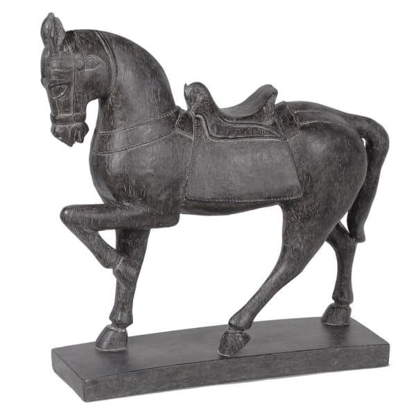 Black Horse Sculpture