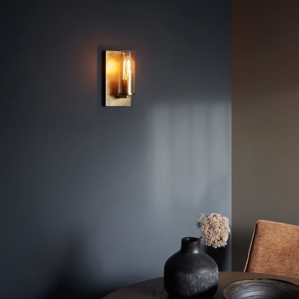 Alimos Wall Light - Brass/Bronze/Copper - Cusack Lighting