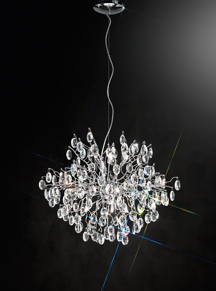 Beckham 12/13/15/21 Light Pendant - Chrome Finish