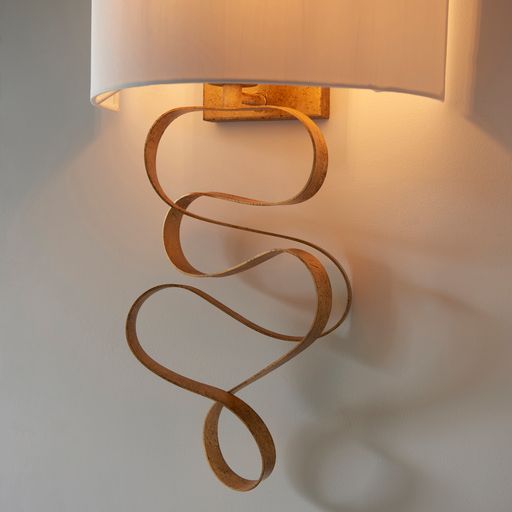 Bella Wall Light Gold Leaf -Finish