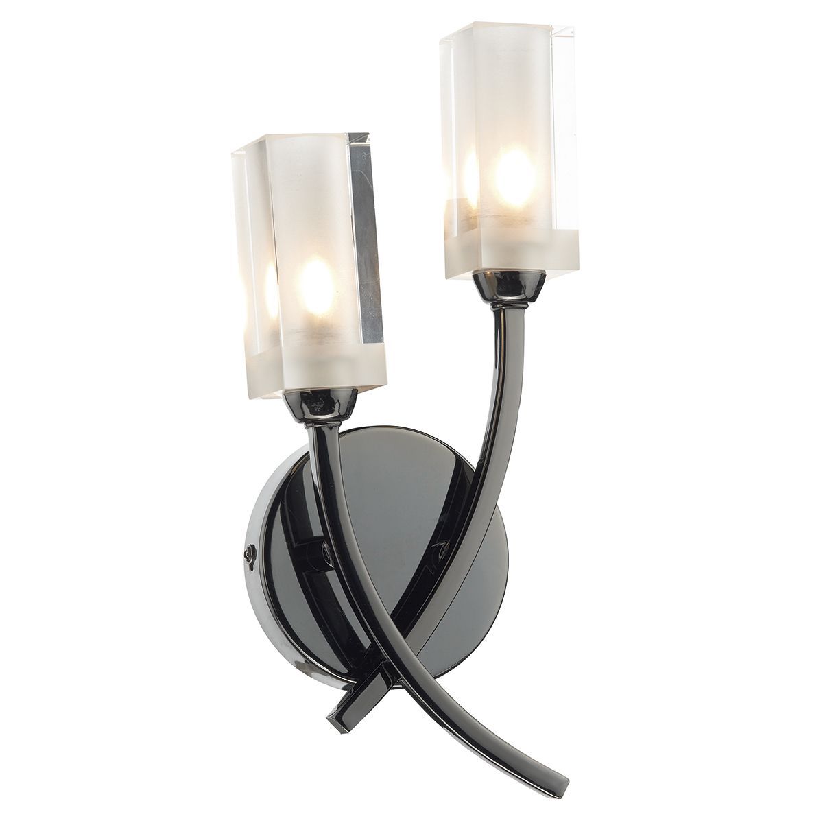 Dar Morgan Double Wall Bracket - Various Finishes - Cusack Lighting