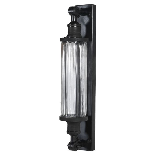 Jacob Antique Black Outdoor Wall Light