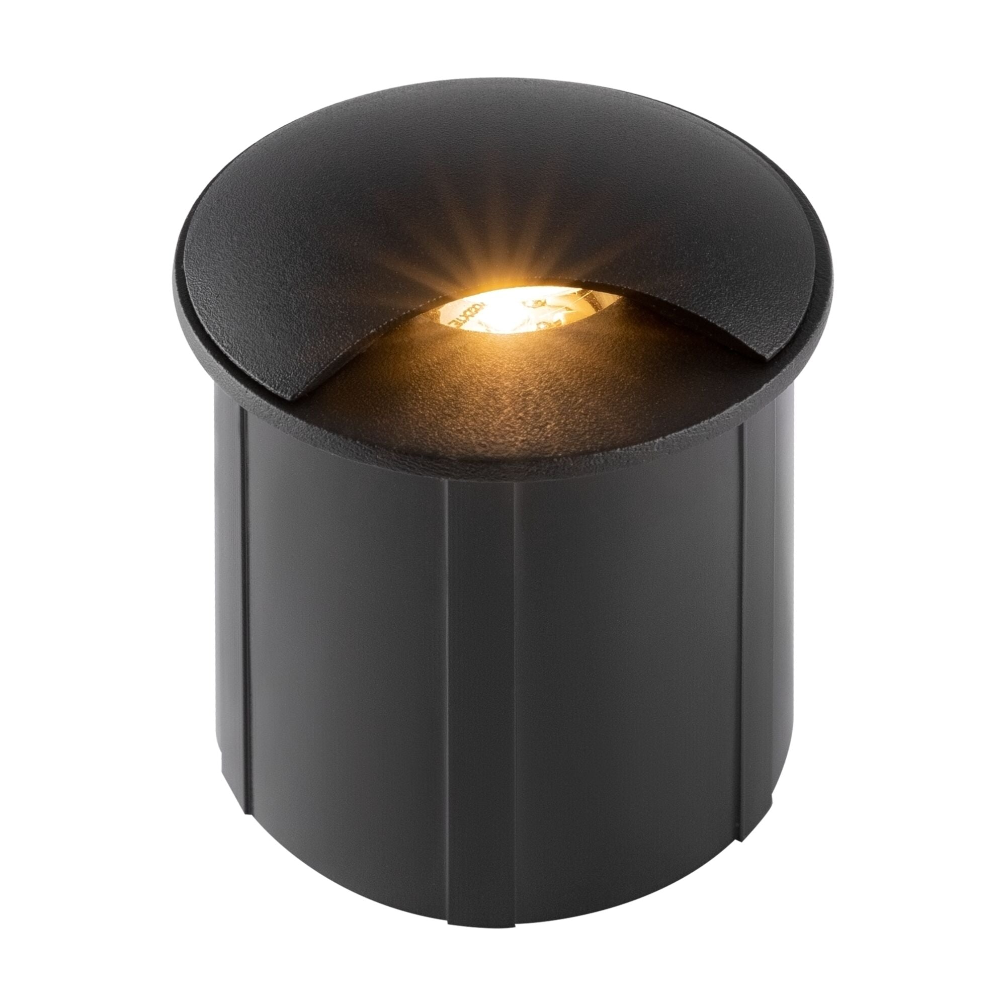 Biscotti Recessed LED Wall Light - Black/White