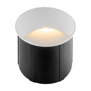 Biscotti Recessed LED Wall Light - Black/White