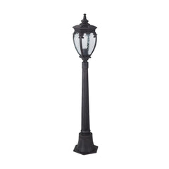 Fleur Large Post - Black / Antique Bronze