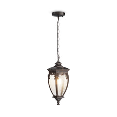 Fleur 1lt Pendant - Gold / Antique Bronze