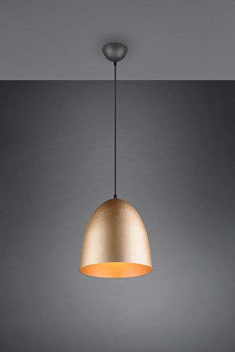 Tilda Medium Hanging Lamp - Matt Brass Finish