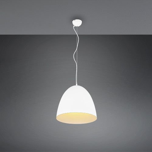 Tilda Large Hanging Lamp - Matt White Finish