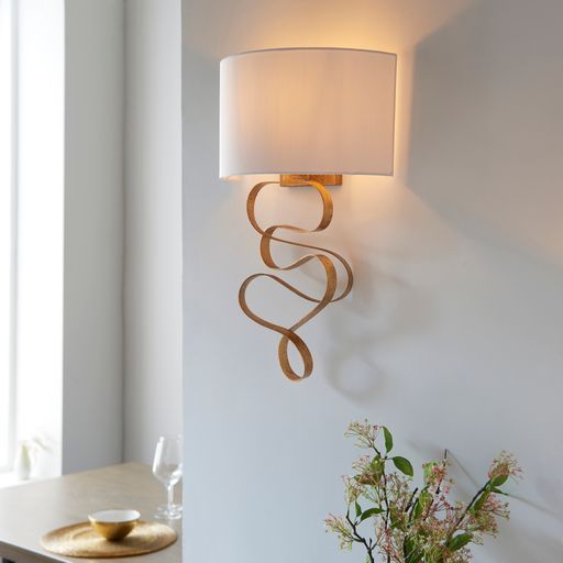 Bella Wall Light Gold Leaf -Finish