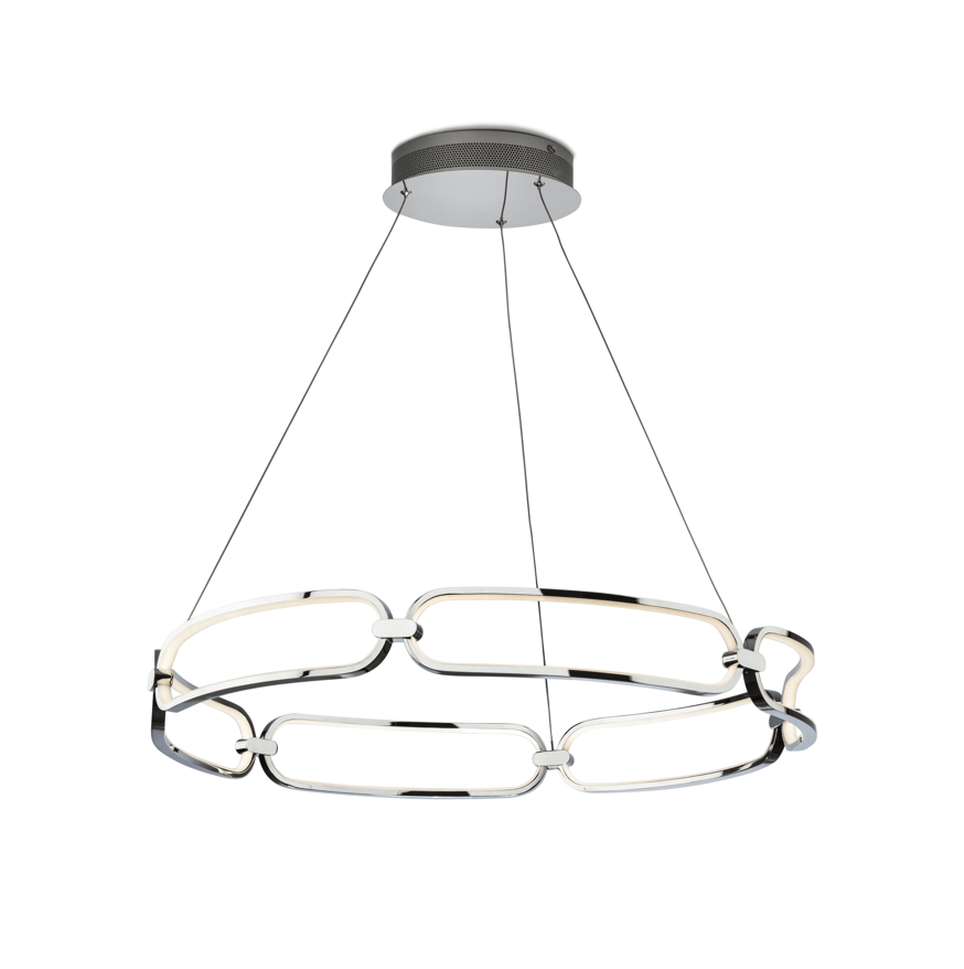 Colette· LED Lamp, Small/Medium/Large  Rose Gold/Chrome - Cusack Lighting