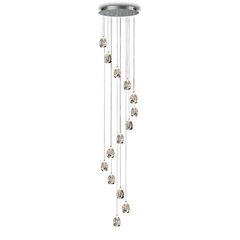 Rocio· Large Lamp 14 Led Chrome Dimmable - Cusack Lighting