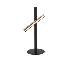 Varas Table Lamp, Gold/Black, Chrome, Gold/White - Cusack Lighting