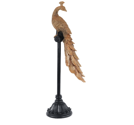 Peacock on Stand Home Accessories