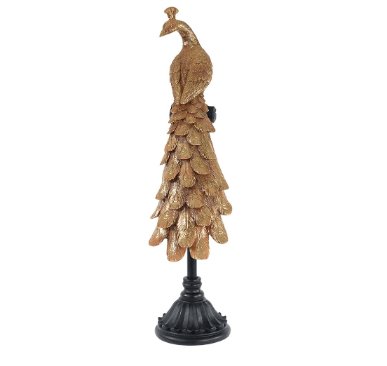 Peacock on Stand Home Accessories