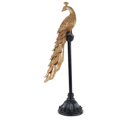 Peacock on Stand Home Accessories