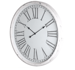 Bennett Wall Clock Black/White-Finish